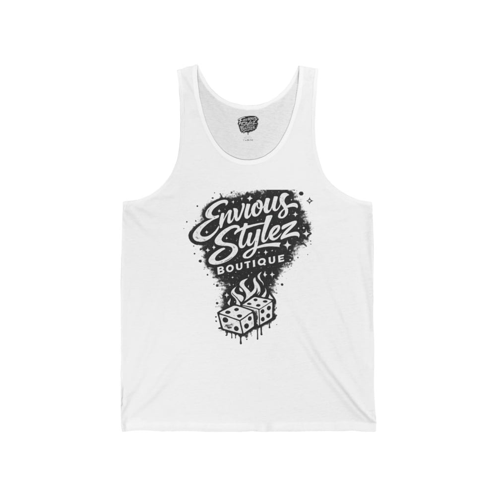 Image of Unisex Envious Stylez Boutique Tank — 'Rare. Bold. Unforgettable' Graphic Tank Top