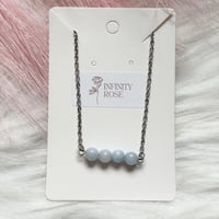 Image 1 of Aquamarine Gemstone Necklace