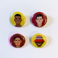 Casemiro, Harry, Licha & Kobbie Badges