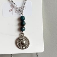 Image 2 of Indian Agate Suncatcher Necklace