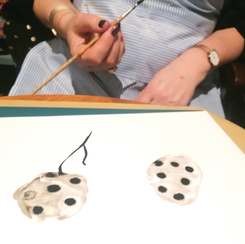 Image of Zen Ink Painting 