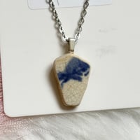 Image 2 of Deep Blue Sea Pottery Necklace