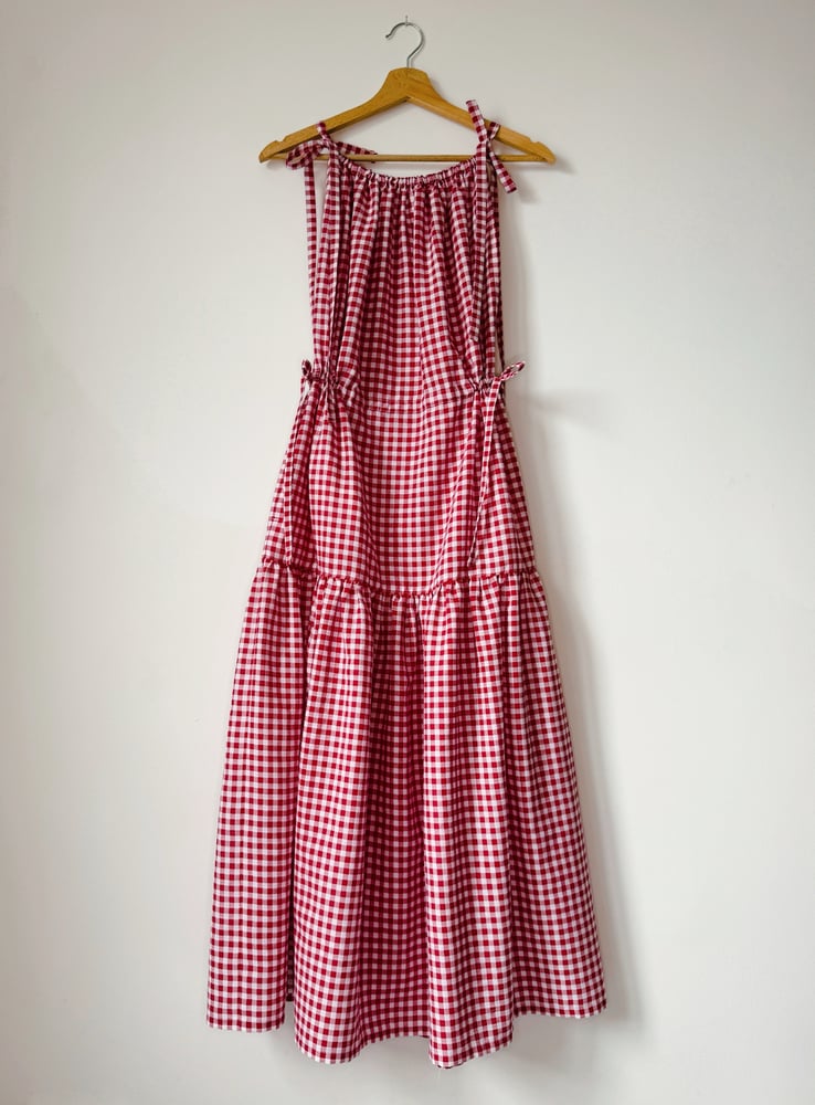 Image of n a n o v o  šaty na zaťahovanie 001 / 100% bavlna / LIMITED 2 PIECES