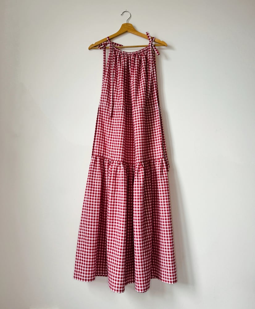 Image of n a n o v o  šaty na zaťahovanie 001 / 100% bavlna / LIMITED 2 PIECES