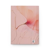 Image 3 of Personalized Mr and Mrs Our First Year Journal Wedding Gifts - Abstract Floral - Hardcover Notebook 