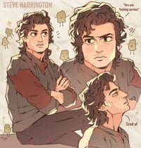 Image 2 of Stranger Things Sketches - A5 Prints