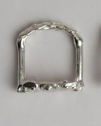 Image 3 of square shell ring