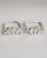 Image 4 of square shell ring I