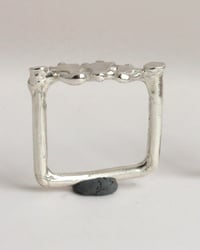 Image 5 of square shell ring I