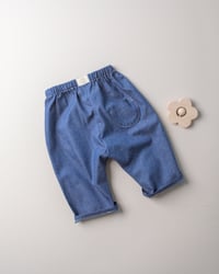 Image 3 of PANTALON SACHA bleu | Certifié Oeko-Tex