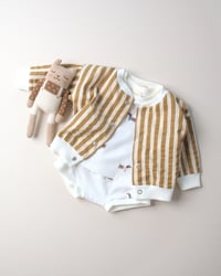 Image 5 of VESTE OCTAVE caramel | Certifié Oeko-Tex