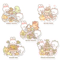 Image 2 of Foodie Party Sticker Flakes