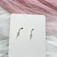 Image 3 of Blue Agate Gemstone Earrings
