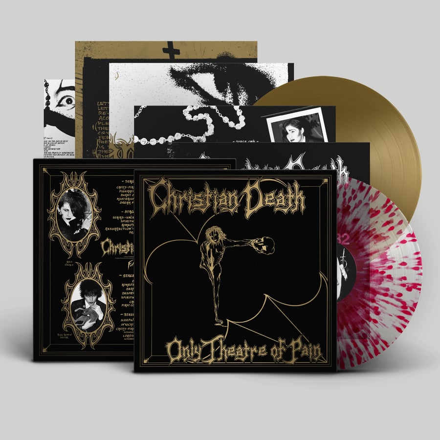 Image of <h4>CHRISTIAN DEATH</h4><h5>Only Theatre Of Pain 2xLP</h5><h6>Blood Sanctum Vinyl</h6>