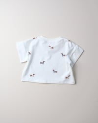 Image 3 of T-SHIRT LOU - illustration teckels | Certifié Oeko-Tex