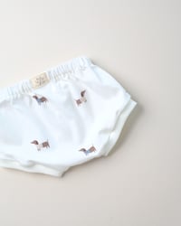 Image 2 of BLOOMER ALIX - illustration teckels | Certifié Oeko-Tex