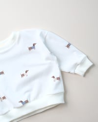 Image 2 of T-SHIRT ORSO - illustration teckels | Certifié Oeko-Tex