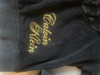 Image 2 of Vintage Calvin Klein Velour Hoodie