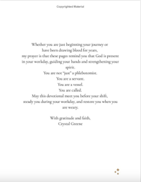 Image 2 of Phlebotomy: Hands That Heal  (Signed Copy)