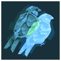 Image 2 of Ghost Bird - Signed 12"x12" Prints