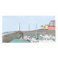 Newhaven Lighthouse Screen Print