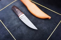 Image 5 of Puukko Knife Ziricote handle 26c3 blade hunting knife