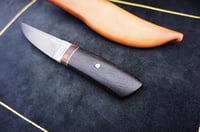 Image 7 of Puukko Knife Ziricote handle 26c3 blade hunting knife