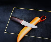 Image 13 of Puukko Knife Ziricote handle 26c3 blade hunting knife