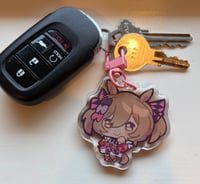 Image 2 of 2” Tall Gummy Uma Keychains