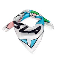 Image 2 of “BLA” Silk Neckerchief - 45 x 45 cm