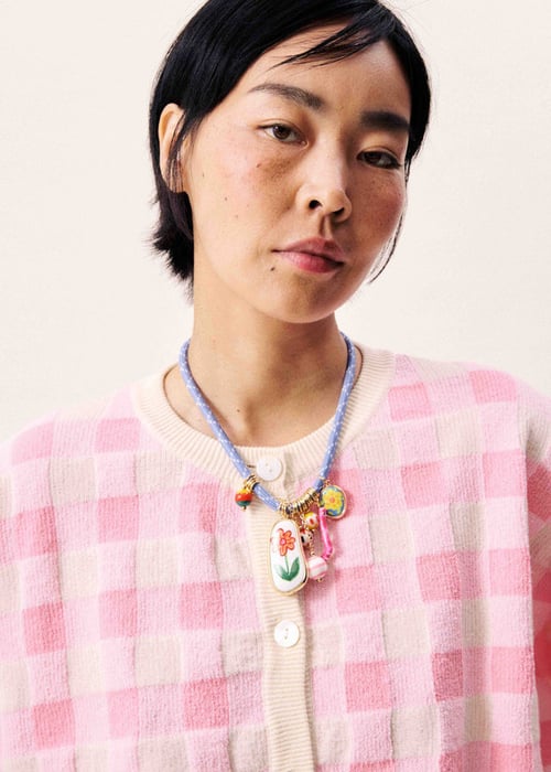 Image of 1-Chaqueta rosa PADINA