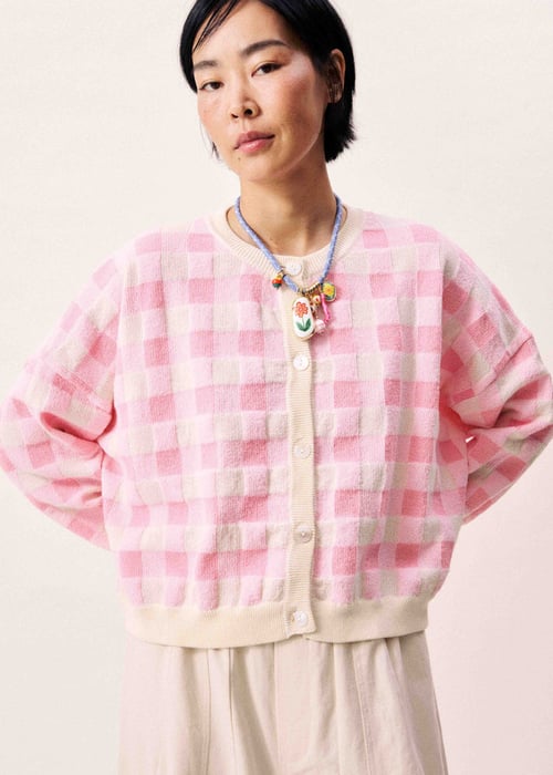Image of 1-Chaqueta rosa PADINA