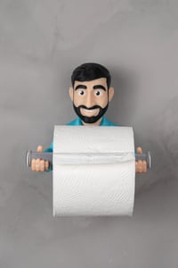 Image 3 of 🚽😂 “Roll With Me” Toilet Paper Holder – The Funniest Bathroom Upgrade Ever! 😂🚽