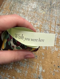 Image 6 of Limited Edition Hand Marbled paper 'Fortune Cookie' - sold individually 