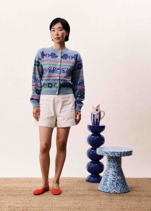 Image of 1-Chaqueta FEDERICA Azul Claro