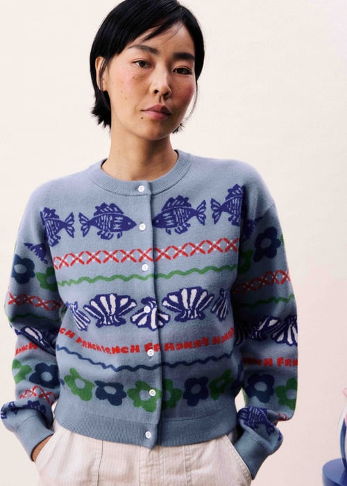 Image of 1-Chaqueta FEDERICA Azul Claro