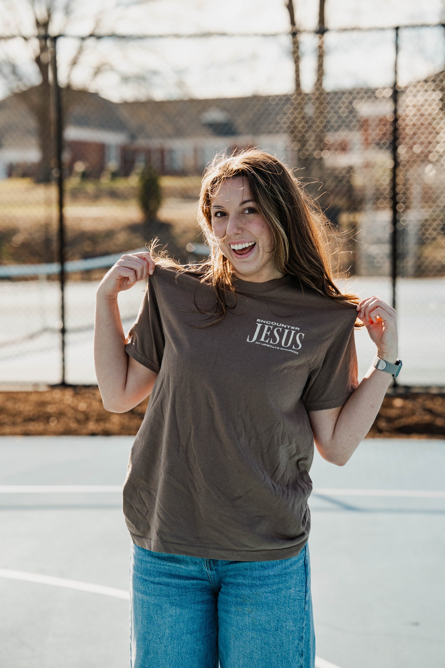 Image of Encounter Jesus – Comfort Colors Tee