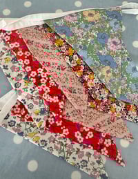 Image 1 of Liberty Fabric Bunting, Banner