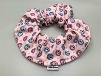 Pastel Smileys Scrunchie