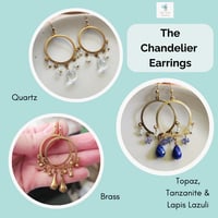 Image 5 of Gemmy Chandelier Earrings