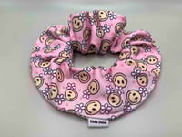 Smileys & Daisies Scrunchie