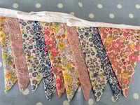 Image 2 of Spring Bunting, Liberty Fabric Bunting