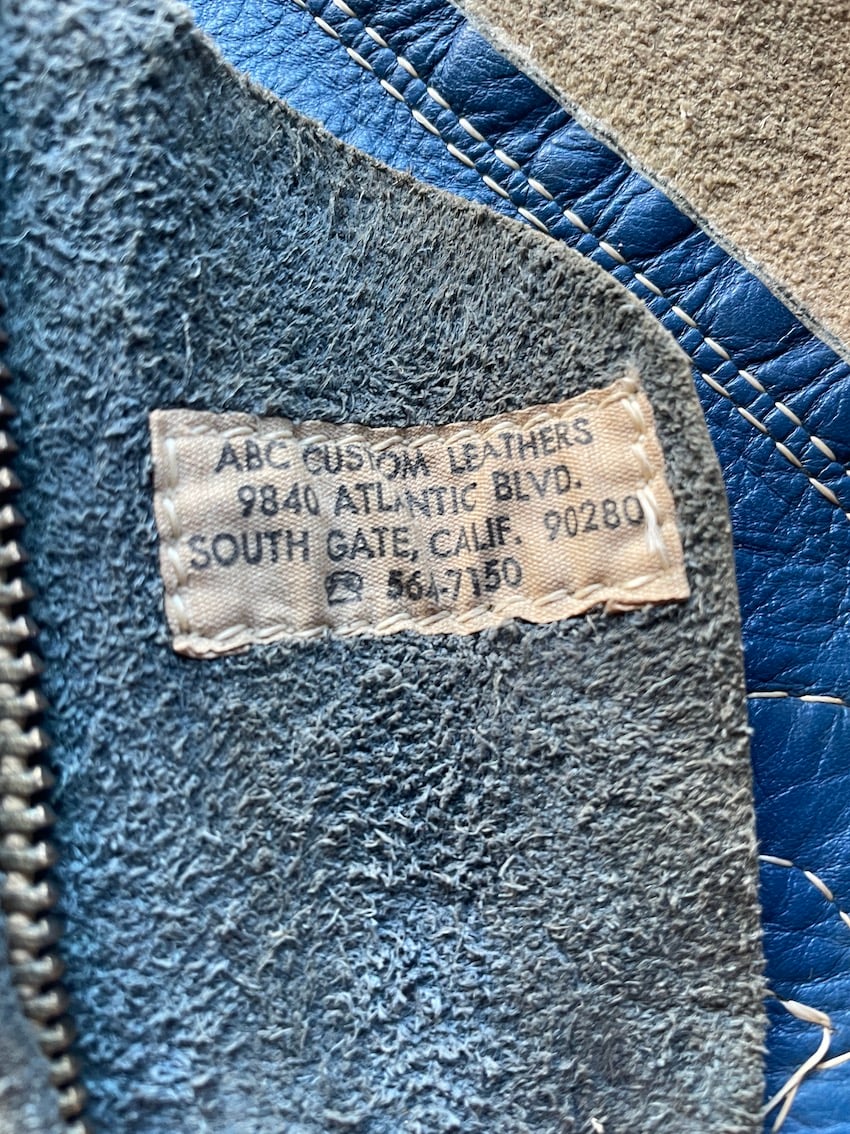 Image of Genuine 1960s Aldana Leather Jacket