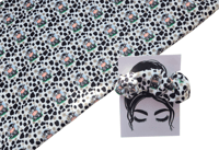 Image 1 of Daisy cow hair scrunchie 