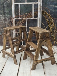 Image 2 of  NEW !!Wooden ladder brown -s