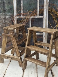 Image 3 of  NEW !!Wooden ladder brown -s