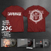 PACK LOGO GRANATE – Camiseta + 3 CDs + Parche