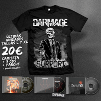 PACK SUPPORT – Camiseta + 3 CDs + Parche