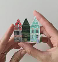 Image 1 of Haverwerf Mechelen Vinyl Sticker – Botanical City Art