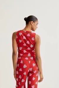 Image 2 of Chaleco con estampado Harmony Red